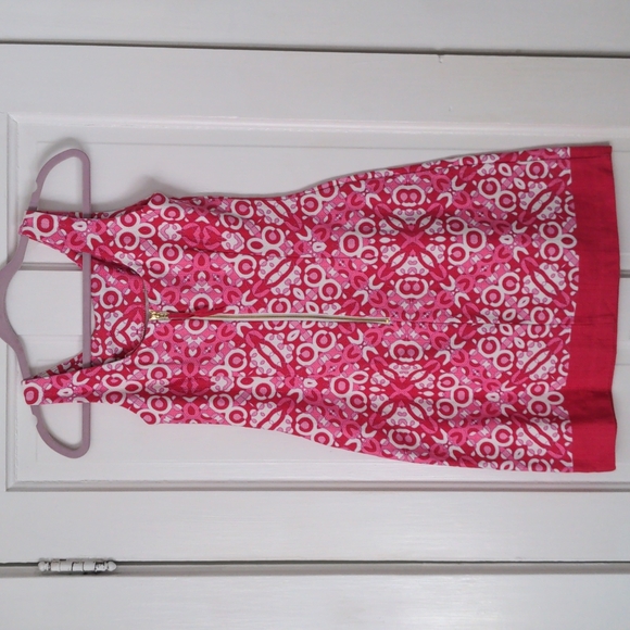 Pretty Pink & White Dress - Picture 4 of 7